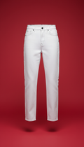 Light Wash High-Waisted Denim Jeans